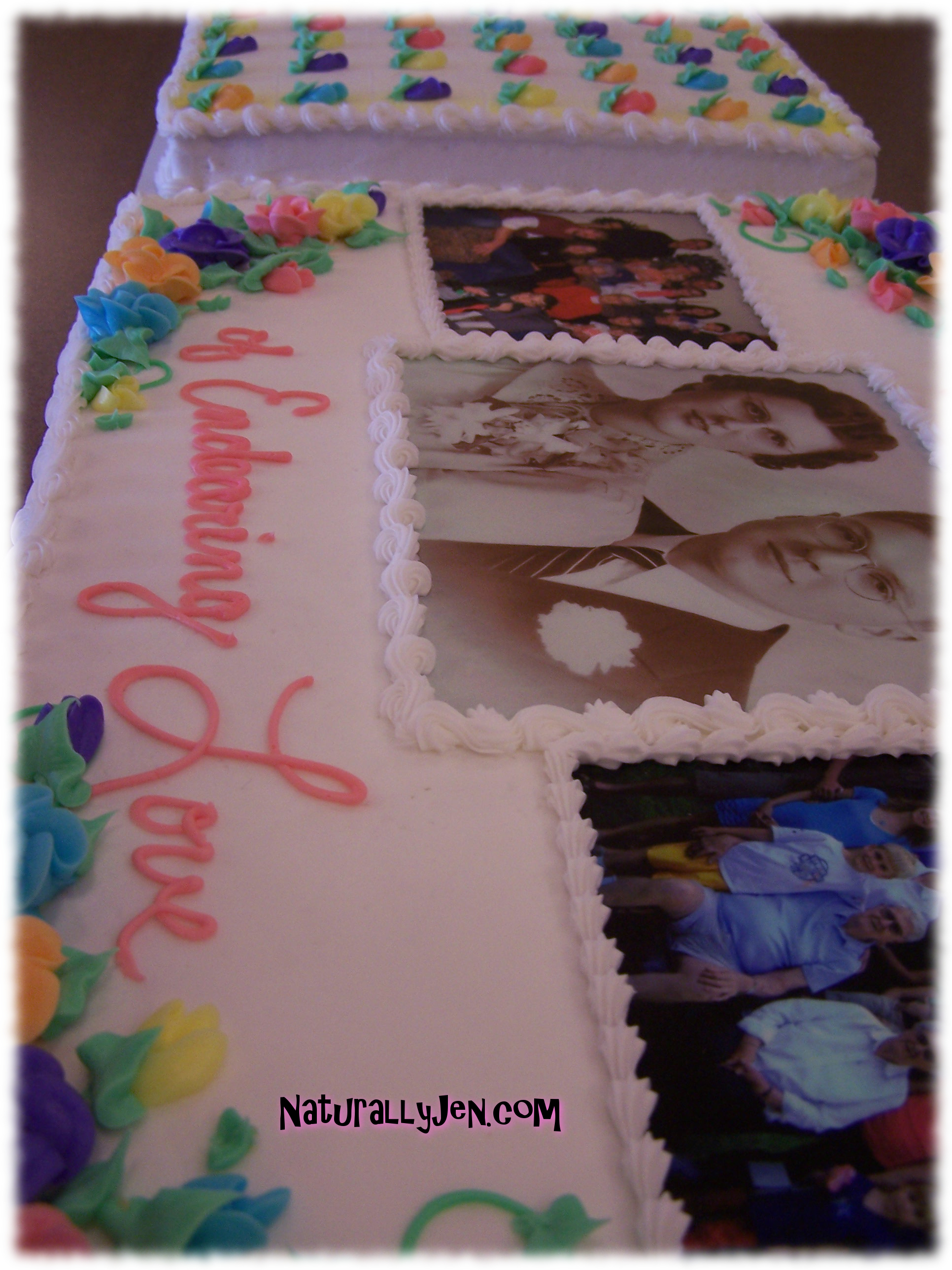 Edible Printed Photographs for Cakes by Naturally Jen